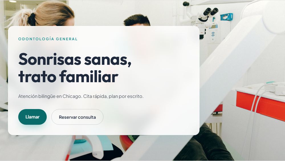 Sonrisa Cálida — Cálido moderno